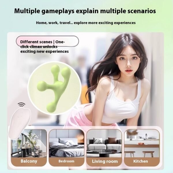 Cell Vibrating Spear Wireless Remote Control Wearable Products - Image 3