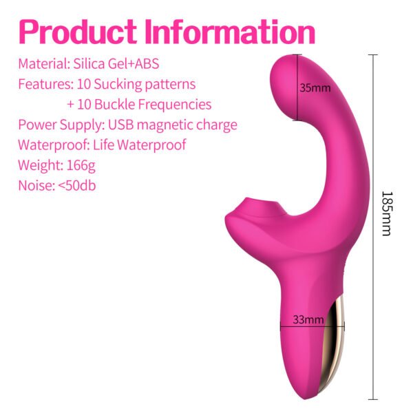 G-spot Massage Finger Button Multi-frequency Sucking Massager - Image 7