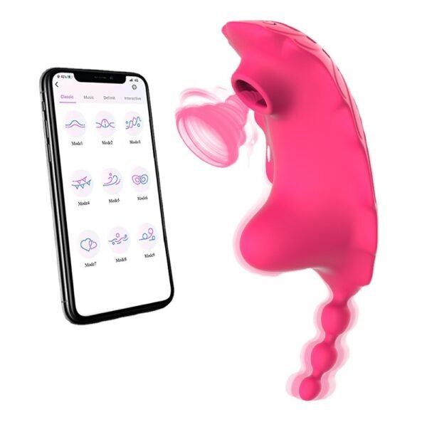 Silicone APP Remote Control Bee Invisible Wear Butterfly For Women - Image 5