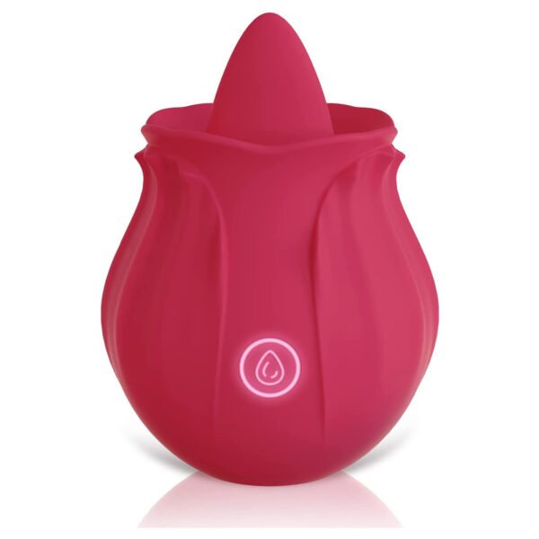 Rose Toy With Tongue Licking Rechargeable - Image 4