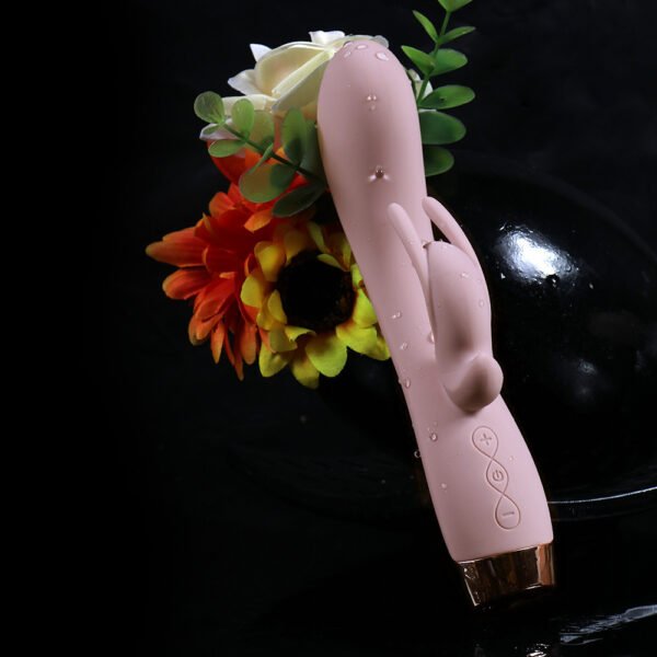 Rabbit G-spot Rechargeable AV Frequency Conversion Female Double Shock - Image 2