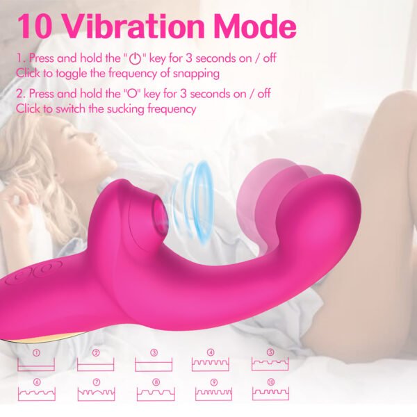G-spot Massage Finger Button Multi-frequency Sucking Massager - Image 8