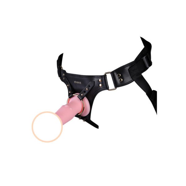 Wearable Simulation Itching Super Cool Love Women Dildo Leather Pants Supplies - Image 3