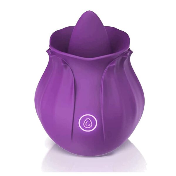 Rose Toy With Tongue Licking Rechargeable - Image 5