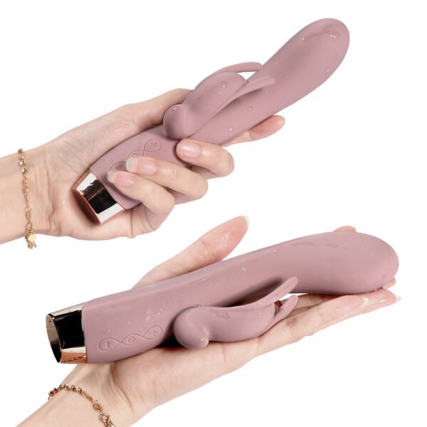 Rabbit G-spot Rechargeable AV Frequency Conversion Female Double Shock - Image 3