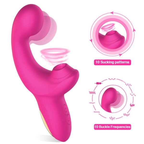 G-spot Massage Finger Button Multi-frequency Sucking Massager - Image 6